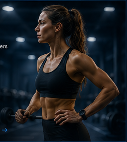 Athlete representing maximize output